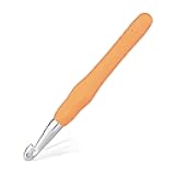 10 mm Crochet Hook, Ergonomic Handle for Arthritic Hands, Extra Long  Knitting Needles for Beginners and Crocheting Yarn (10 mm)