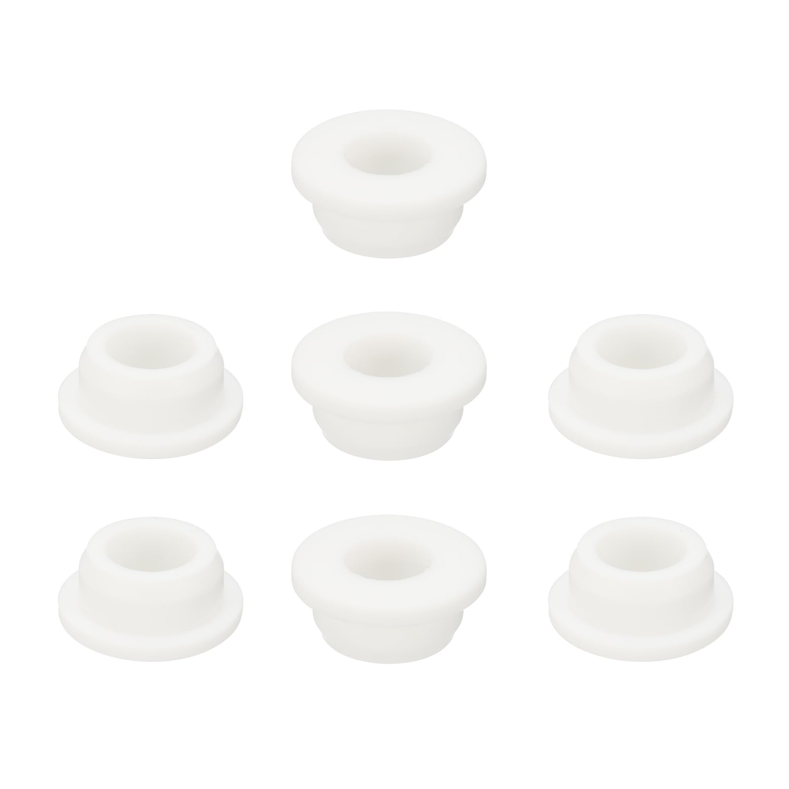 PATIKIL Silicone Rubber Grommet, 7 Pcs 1"(25mm) Drill Hole
