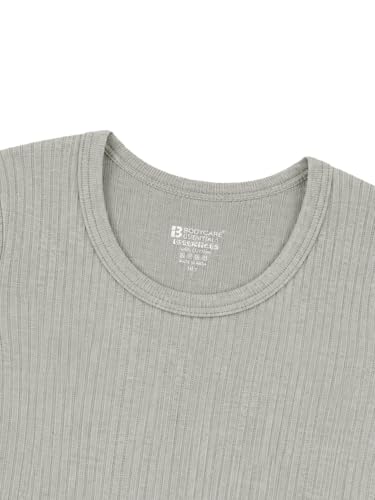 Image of BODYCARE Unisex Polycotton Slim Fit Thermal Tops Round Neck Full Sleeves Pack Of 1