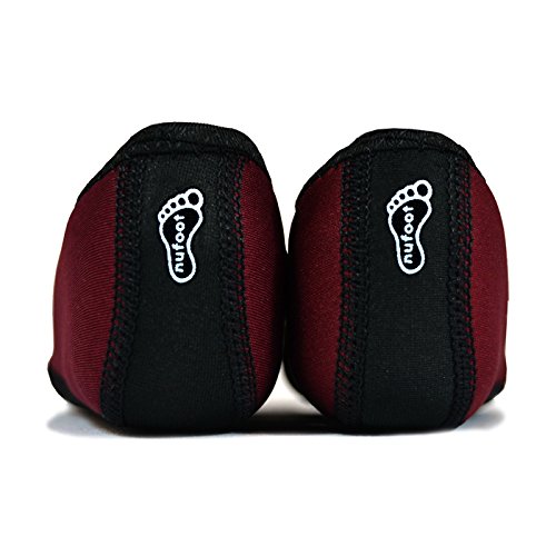 Image of Nufoot Women's Mary Janes Best Foldable & Flexible Flats, Travel & Exercise, Dance, Yoga Socks, Indoor Shoes, Slippers