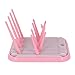 CFTGIW Bottle Drying Rack Multifunctional Portable Detachable Bottle Drain Rack for Household Blue Dry All Shapes Other Drying RackBaby Dryer HolderBaby RackBaby (Pink)