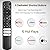 Replacement Remote Control for TCL Smart Google TV,Compatible with TCL QM8/QM7/S5/S4/S3/Q7/Q6/Q5 4K UHD HDR LED QLED QD-Mini LED Smart TVs
