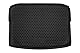 Element Passform Kofferraumwanne Laderaumwanne für Skoda Karoq Scout 2020- Standard-1tlg, Schwarz