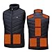 Produktbild Ayhuang Winterjacke Herren Damen Heizjacke Beheizbare Weste Unisex Fleeceweste Wärmejacke Beheizte Jacket USB Einstellbare Temperatur Steppweste 9 Heizzonen Warme Weste Winterjacke Outdoor
