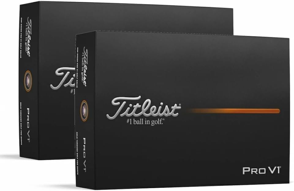 タイトリスト プロV1 ゴルフボール イエロー 25年ローナンバー2ダース