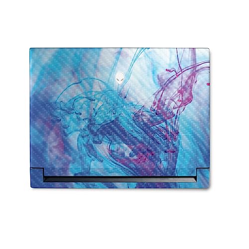 Image of MightySkins Carbon Fiber Skin Compatible with Alienware M18 R1 (2023) Full Wrap Kit - Paint Vapor | Protective, Durable Textured Carbon Fiber Finish | Easy to Apply & Change Styles | Made in The USA