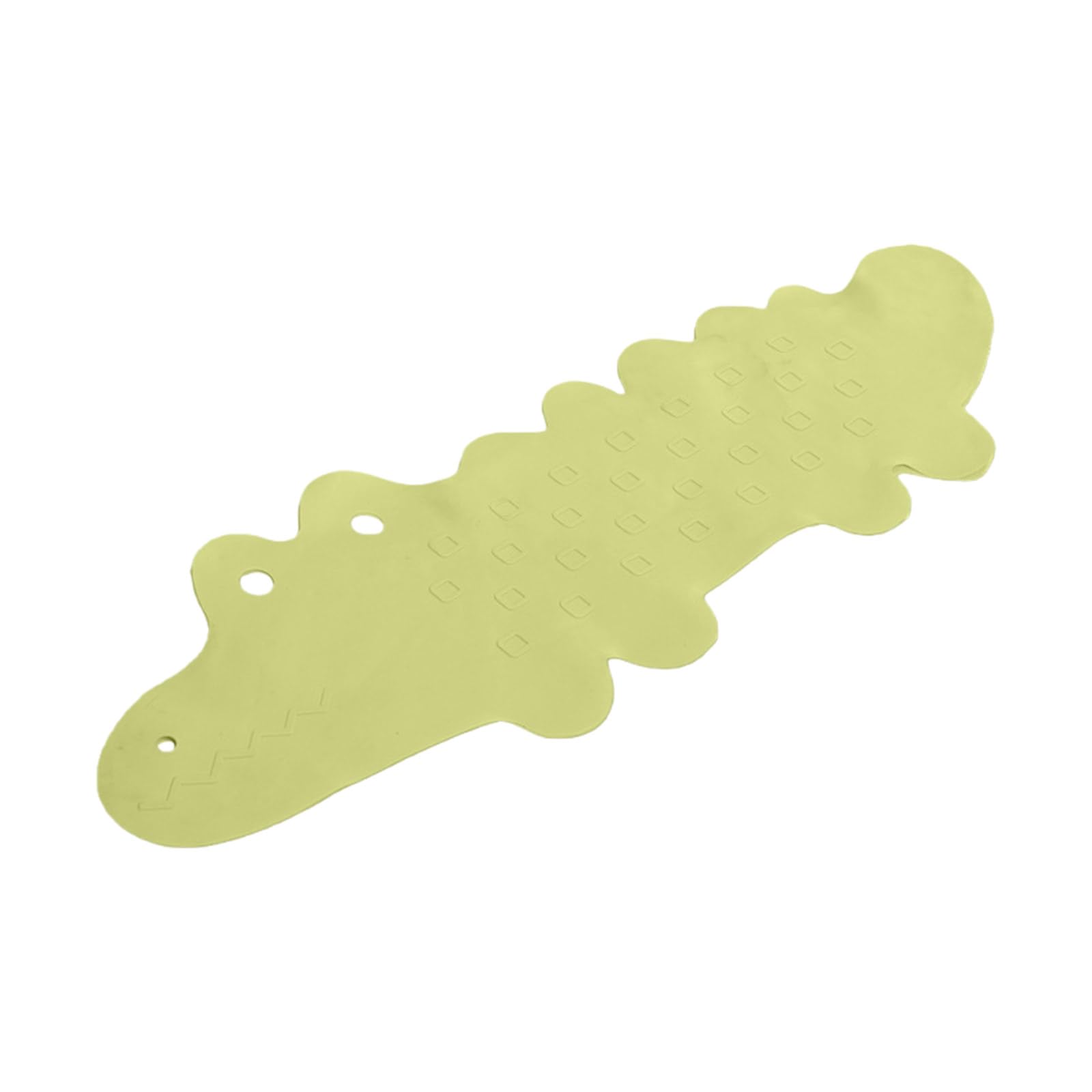 NEWFT PVC Bath Mat Cartoon Alligators NonSlip Design for Elderly Bathroom Bath Mat