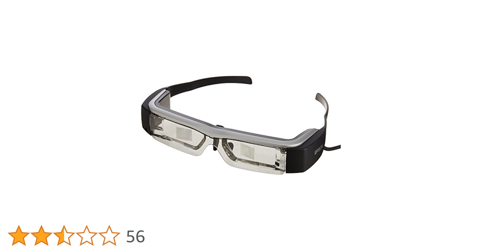 【極美品】EPSON MOVERIO BT-200AV + EHDMC10 Amazon | EPSON MOVERIO スマートグラス BT-200AV | エプソン