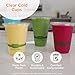 World Centric Compostable Cups 16 oz - Clear Cold Cups Made from Plants - 200 Pack 4