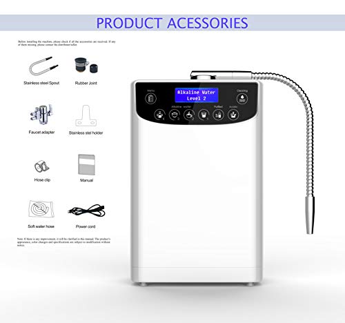 AlkaDrops LED Water Ionizer Purifier - 8000L Capacity with PH Range 4.5-10 - High Quality Alkaline and Acid Water Machine - Image 4