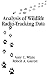 Analysis of Wildlife Radio-Tracking Data