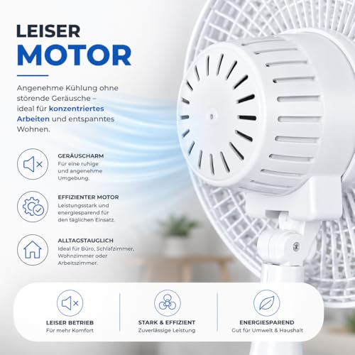 Ventilateur de table silencieux pour des nuits fraîches et calmes