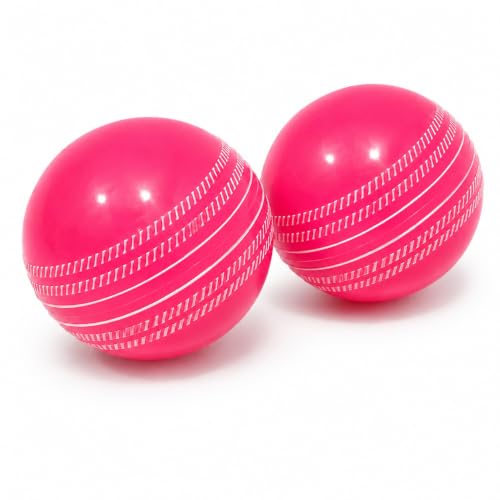 Image of I-10 Rubber Cricket Ball for Practice and Training | Synthetic Rubber Cricket Ball | High Bounce Cricket Practice Ball | Indoor Outdoor Use | Durable Cricket Coaching Ball | 110-120 g Pack of 2