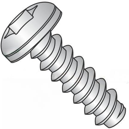 #8 x 1/2" Type B Self-Tapping Screws/Six-Lobe/Pan Head / 18-8 Stainless Steel (Carton: 5,000 pcs)