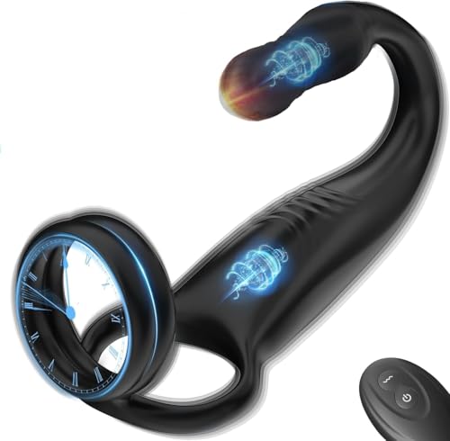 Masaje de Próstḁtě,Control Remoto Estīmùlǎdør de Próstḁtě para hombres,Próştaťa Ánál Vibrâdóreshömbré Sěx Änàles Plǚg 10 Pātrónes,10 Motores, Recargable Impermeable Jṳḡuēteṡ Ḗrótícò-ss4