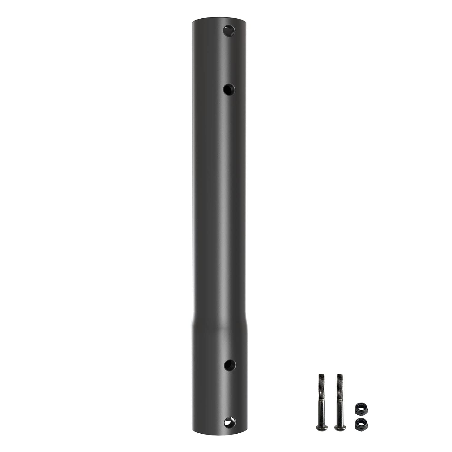 WALI 14.37 Inch Single Extended Mounting Pole Heavy Duty for WALI TV Ceiling Mount (ESP01), Black