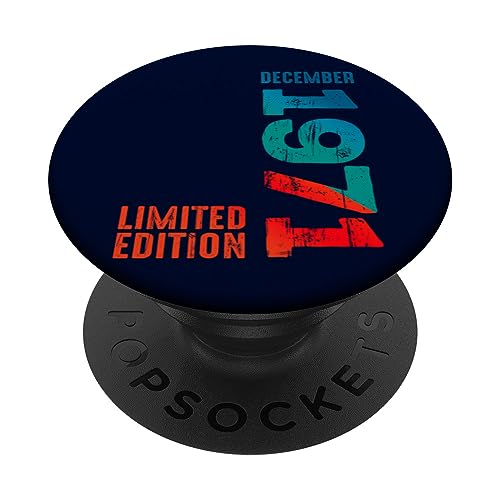 1971 Edição limitada 1971 dezembro 1971 ano 1971 retro 1971 PopSockets PopGrip intercambiável