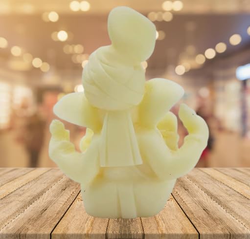 Ganesh Murti statuette décorative en céramique, le cadeau idéal de pendaison - 5