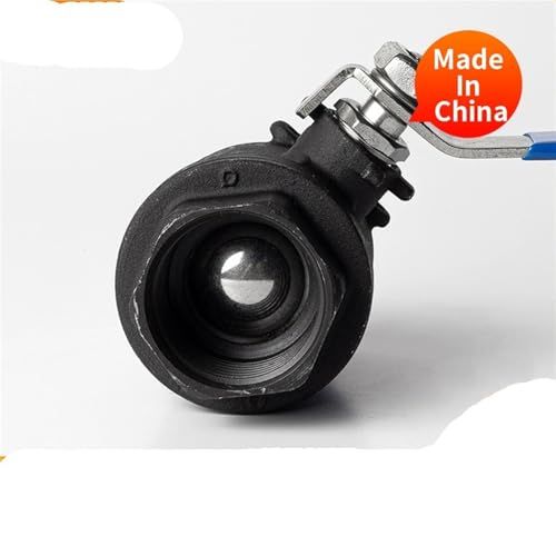Válvula de bola de dos piezas Q11F DN50 de acero al carbono manual de 1 pieza 4