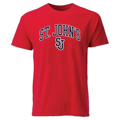 Barnesmith St. John's University STJ Thunderbird Short-Sleeve T-Shirt, Spirit, Red, Small