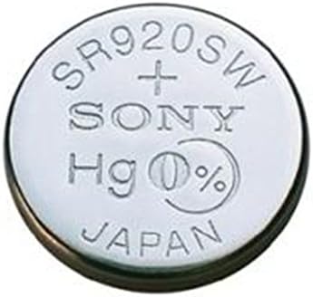 Sony Silver Oxide Button Cell Code 395