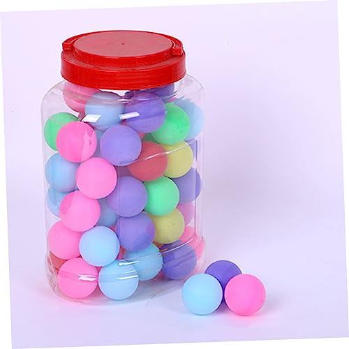 CLISPEED 120 Pcs Pong Para Bolas Aleatórias De Treinamento De Cor Mm