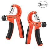ZELUS Hand Grip Strengthener, Adjustable Hand Grip Exerciser (30-140 lbs.), Hand Strengthener, Forearm Grip, Hand Exercise, Strengthen Grip for Athletes Rock Climbers Men Kids & Hand Rehabilitation