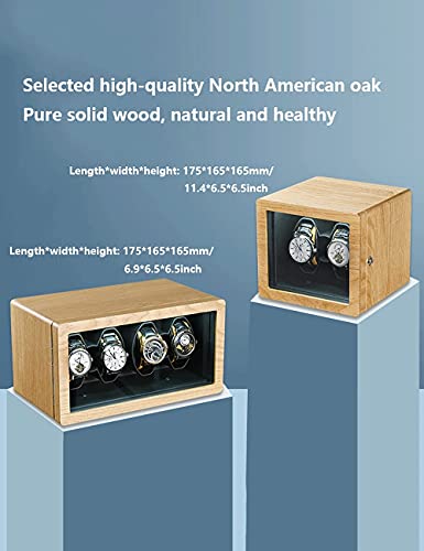 Estuche para 4 relojes automáticos el regalo de madera ideal 7