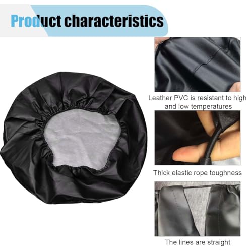 Image of Spare Tire Cover for RV Trailer, 16 Inch Dustproof Leather Wheel Cover for Tire Diameter 29 inch-31 inch, Waterproof American USA Flag Spare Tire Cover Protection for Truck, Trailer, RV, SUV, Camper(16in)