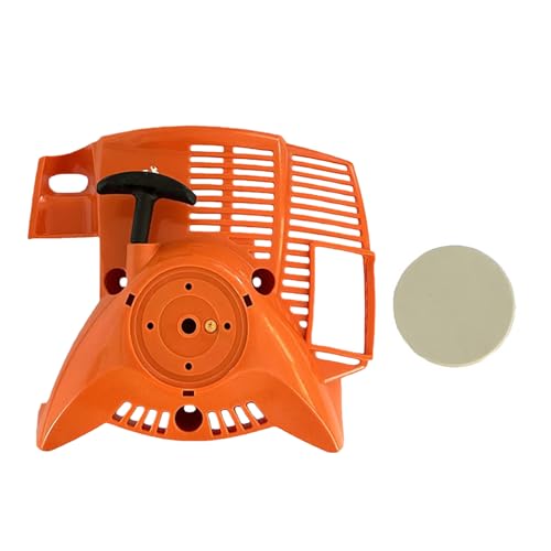 Arranque de motosierra resistente a la intemperie, mango de nailon ABS resistente a la intemperie, mango de baja fatiga para motosierra FS50, FS56, FS40C, fácil arranque, cable de tracción