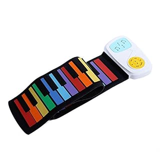 Piano USB portable, piano électrique enroulable multifonction pour enfants pour le bureau - Les Beatles, Paul McCartney, John Lennon, RIngo Starr, George Harrison
