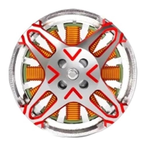 Moteur sans balais 1404 4-6S, composant de précision pour drone de 2 à 4 pouces - 5