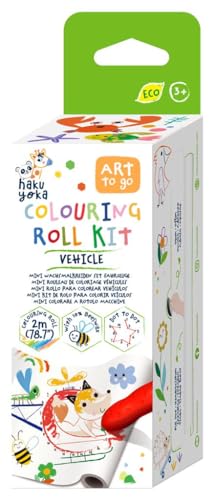 Rouleau de coloriage pour occuper les enfants lors des repas en famille