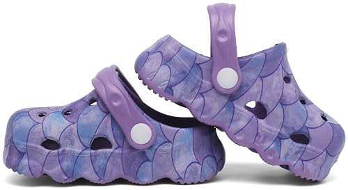 Image of INMINPIN Kids Cute Clogs Cartoon Garden Shoes Boys Girls Slides Slippers Indoor Outdoor Children Water Shower Beach Pool Sandals