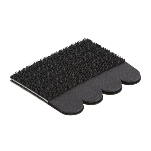 Command Klebestreifen, 4 Sets mit kleinen Strips (S), Schwarz – Bilder aufhängen ohne Bohren, Streifen halten bis zu 1,8 kg, rückstandsfreies Ablösen