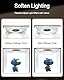 DUCLUS Fotobox 40x40 cm Faltbare Fotostudio, 5500K Dimmbare Lichtzelt Set mit 160 LED Beleuchtung und 8 Produktfotografie Hintergründe