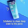 Clean & Clear Deep Action Exfoliating Cleanser with Pro-Vitamin B5, Gentle Exfoliating Daily Face Scrub Cleans Deep Down to the Pore for Soft, Smooth, Hydrated Skin, Oil Free Face Wash, 7 FL OZ