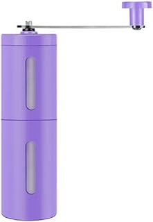 Mini Manual Coffee Grinder with Ceramic Burr Adjustable Setting Portable Stainle - Compare price