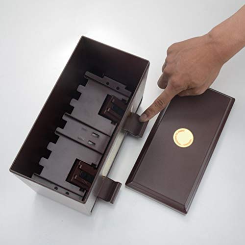 YARNOW Rietjeshouder Plastic Rietjesbak Automatische Rietjesdispenser Eetstokjesdispenser Pennendispenser Voor… - Image 7