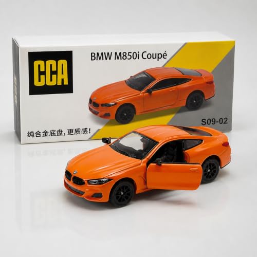 Image of Wizplex CCA Officially Licensed BMW M850i Coupe 1:64 Scale Die Cast Metal Car - Collectible Alloy Grand Tourer Coupe with Openable Doors & Free-Rolling Wheels, Display Showpiece for Kids 3+