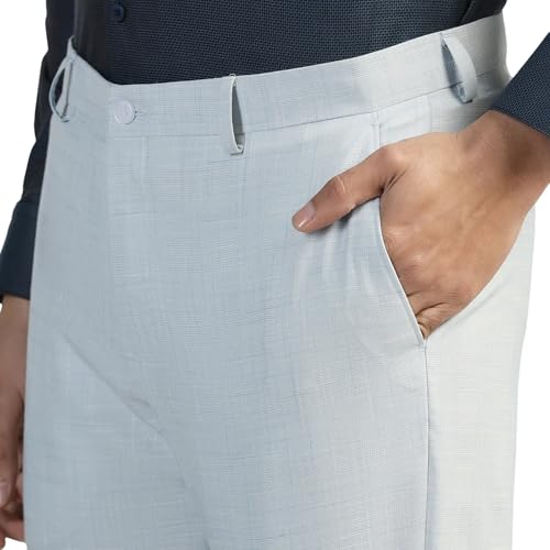 Image of blackberrys Men's Slim Fit Checked 3-Piece Suit