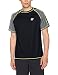 Laguna Men's Upf 50+ Lifeguard Loose Fit Rash Guard, Black/Concrete, Large