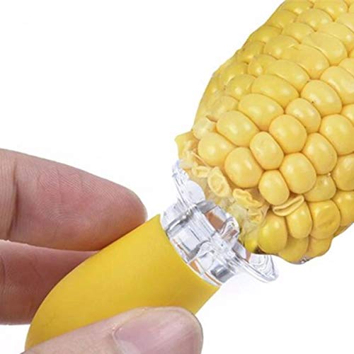 Jogo Com 4 Garfos Para Espiga De Milho Suporte Para Segurar