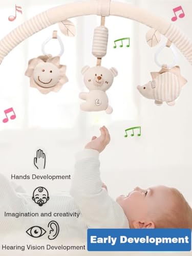 Image of Pau1Hami1ton Baby Stroller Arch Toys, Car Seat Toys,Baby Gifts.S-19(Bear)