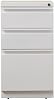 Hirsh 20-inch Deep Metal Mobile Pedestal File 3-Drawer BoxBoxFile. White