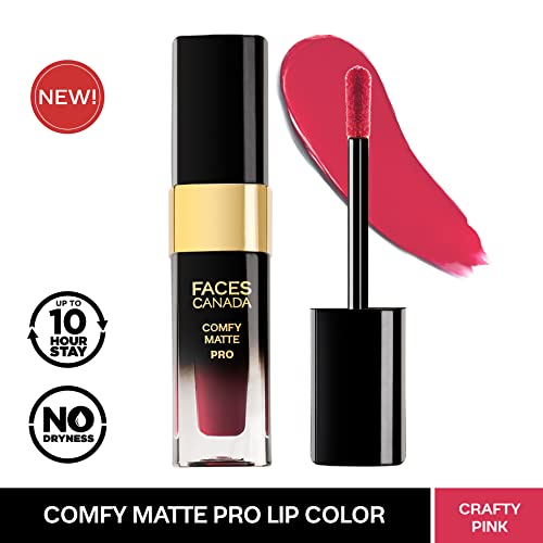 Image of FACESCANADA Comfy Matte Pro Lip Color - Crafty Pink 05, 5.5 Ml