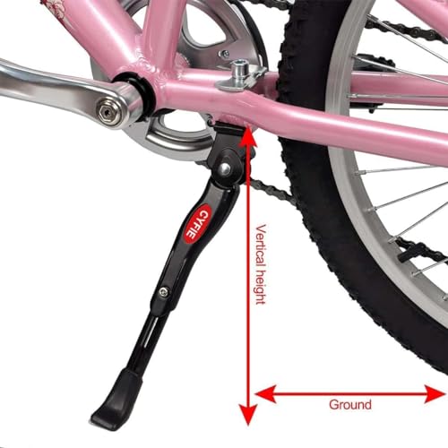 image for Cyfie Bike Kickstand for 16 18 20 Inch Kids Adjustable Center Mount Bi