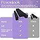 Pesonlook 1 Packung 3er Set Biertischhussen und Bankhussen, Schwarz Biertisch und Bankhussen Set für 70cm Tischbreite, Bierbankhussen Bierzeltgarnitur 220 x 70 x 35 cm für Bankette im Freien (Schwarz)