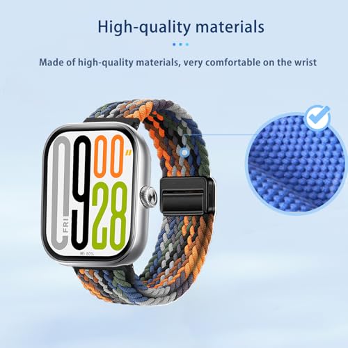 Correa trenzada de nylon para reloj Xiaomi Redmi Watch 5 miniatura 3