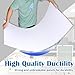 Sunnyglade 10-Pack Drop Ceiling Tile 2ft x 4ft, Smooth White PVC Ceiling Panel 24 x 48in, 5mm thicknesses Waterproof Reusable and Fire-Rated, 80 Sq. Ft (10, White)